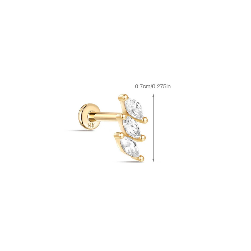 3 oval brillant